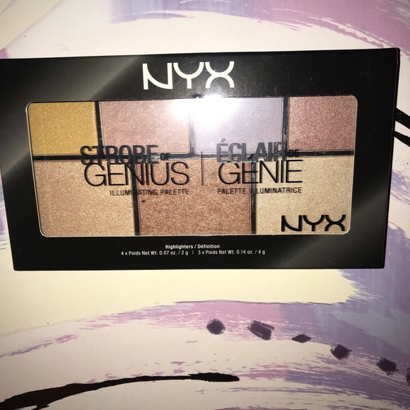 NYX Strobe of genius illuminating/highlighter palette - Picture 1 of 4